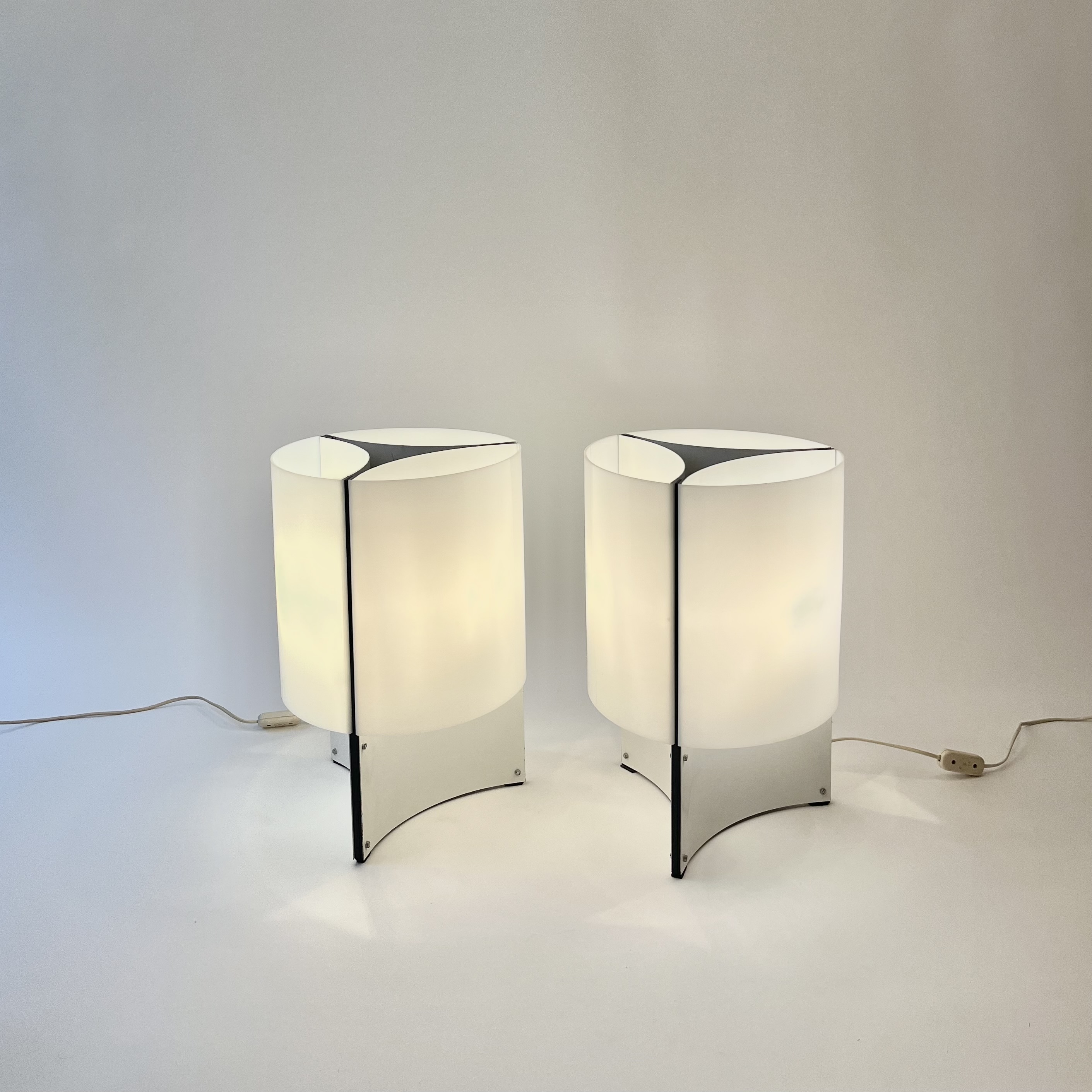 2 lampes de Lella & Massimo Vignelli 1970