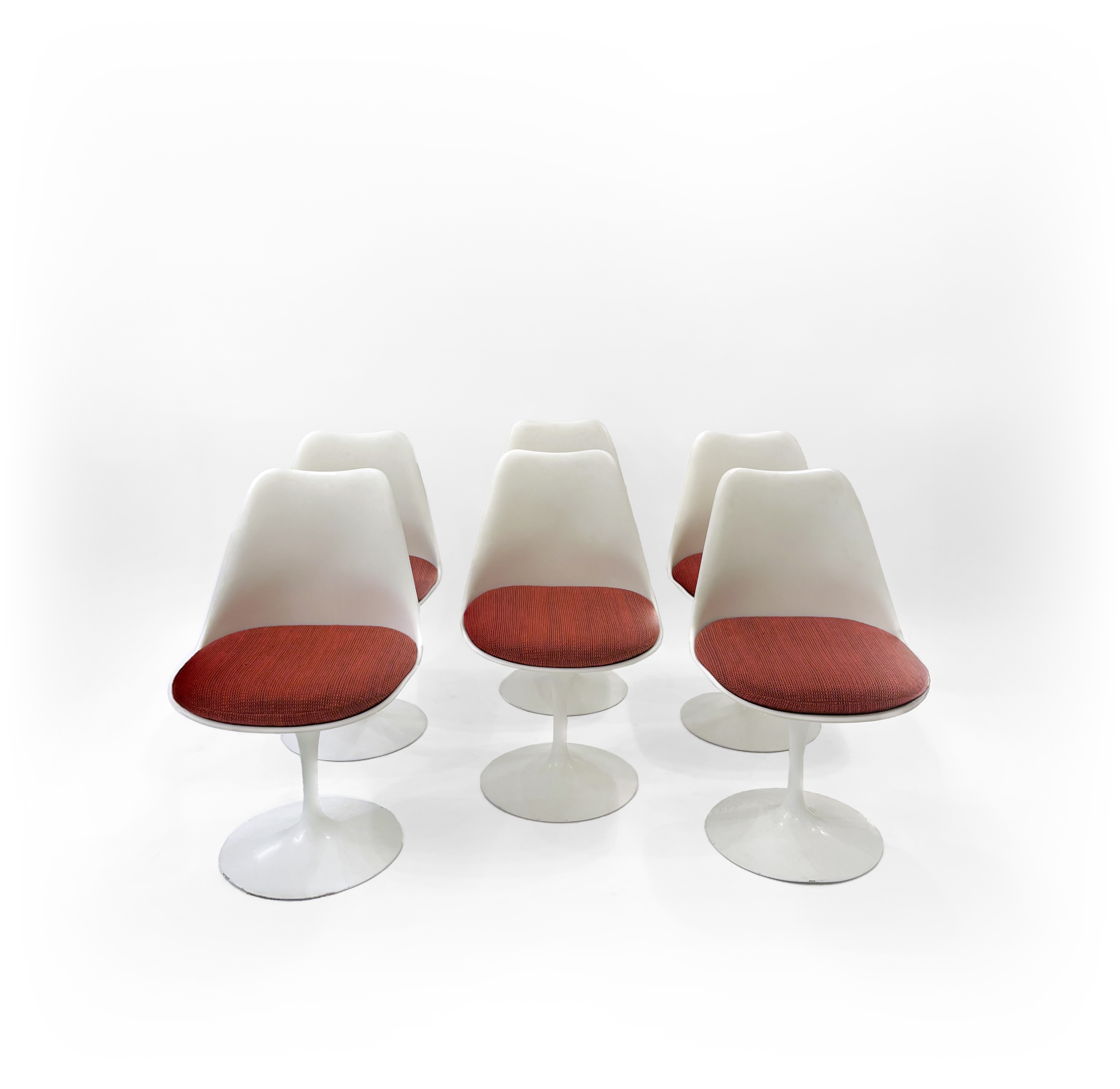 Set de 6 chaises Tulipe Knoll de Eero Saarinen