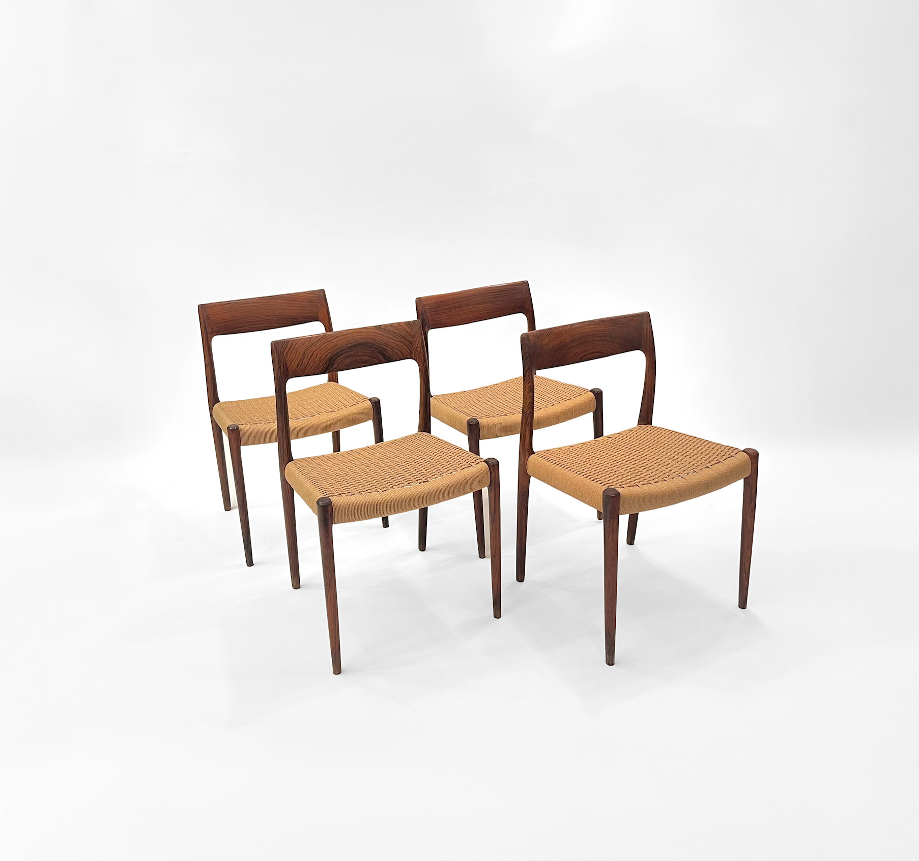 Set de 4 chaises Niels O. Møller