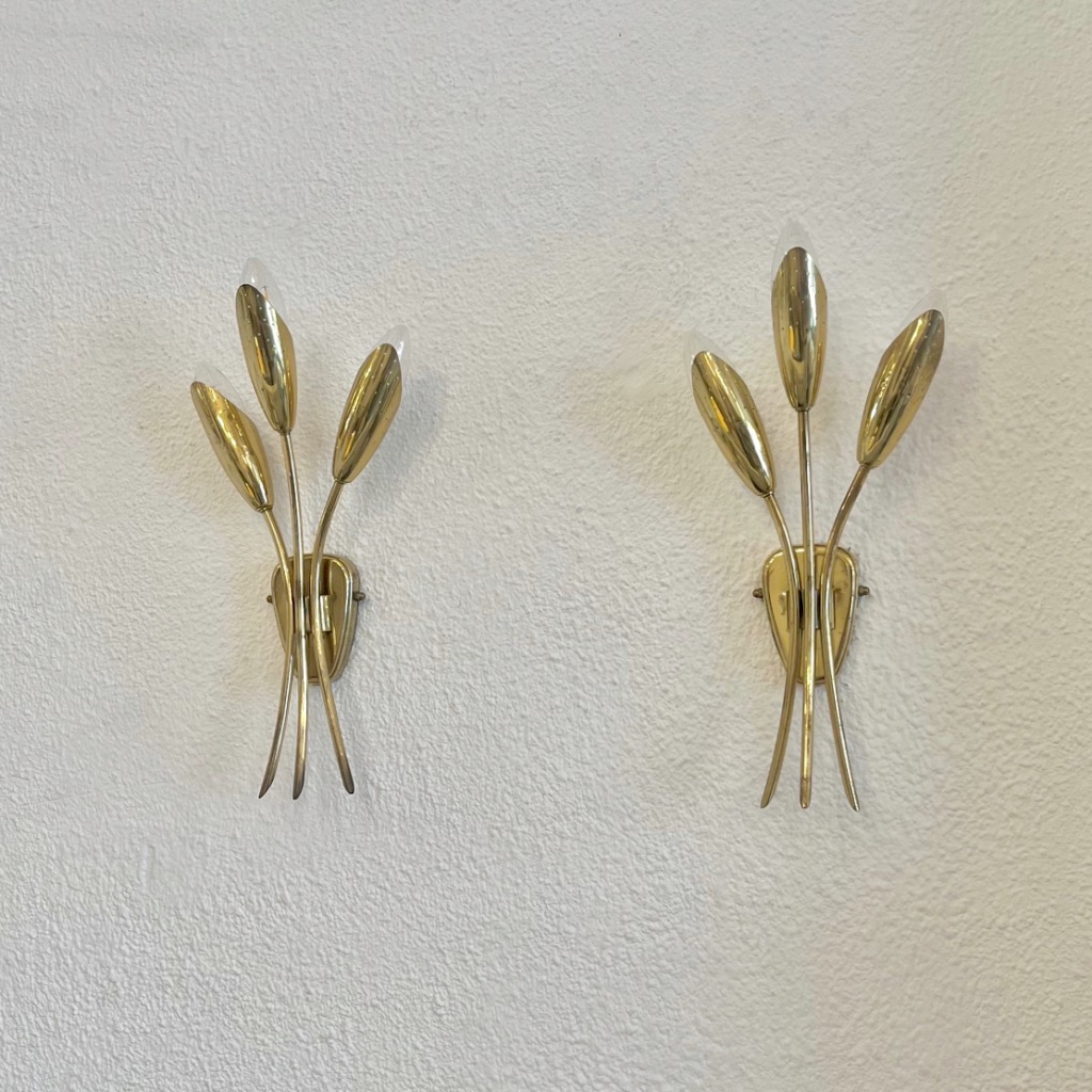 Appliques Laiton BAG Turgi 1950s