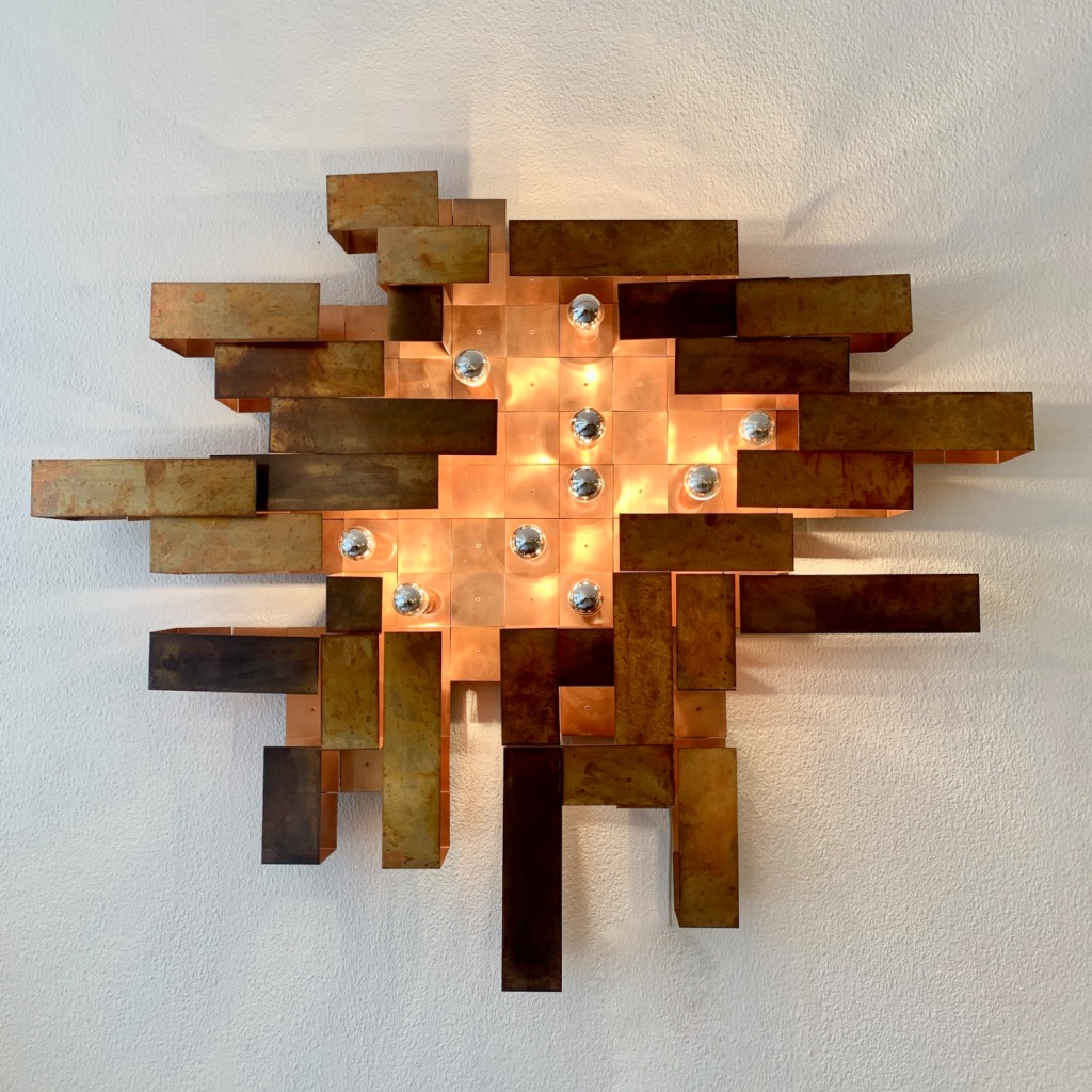 Applique Cuivre 1970s