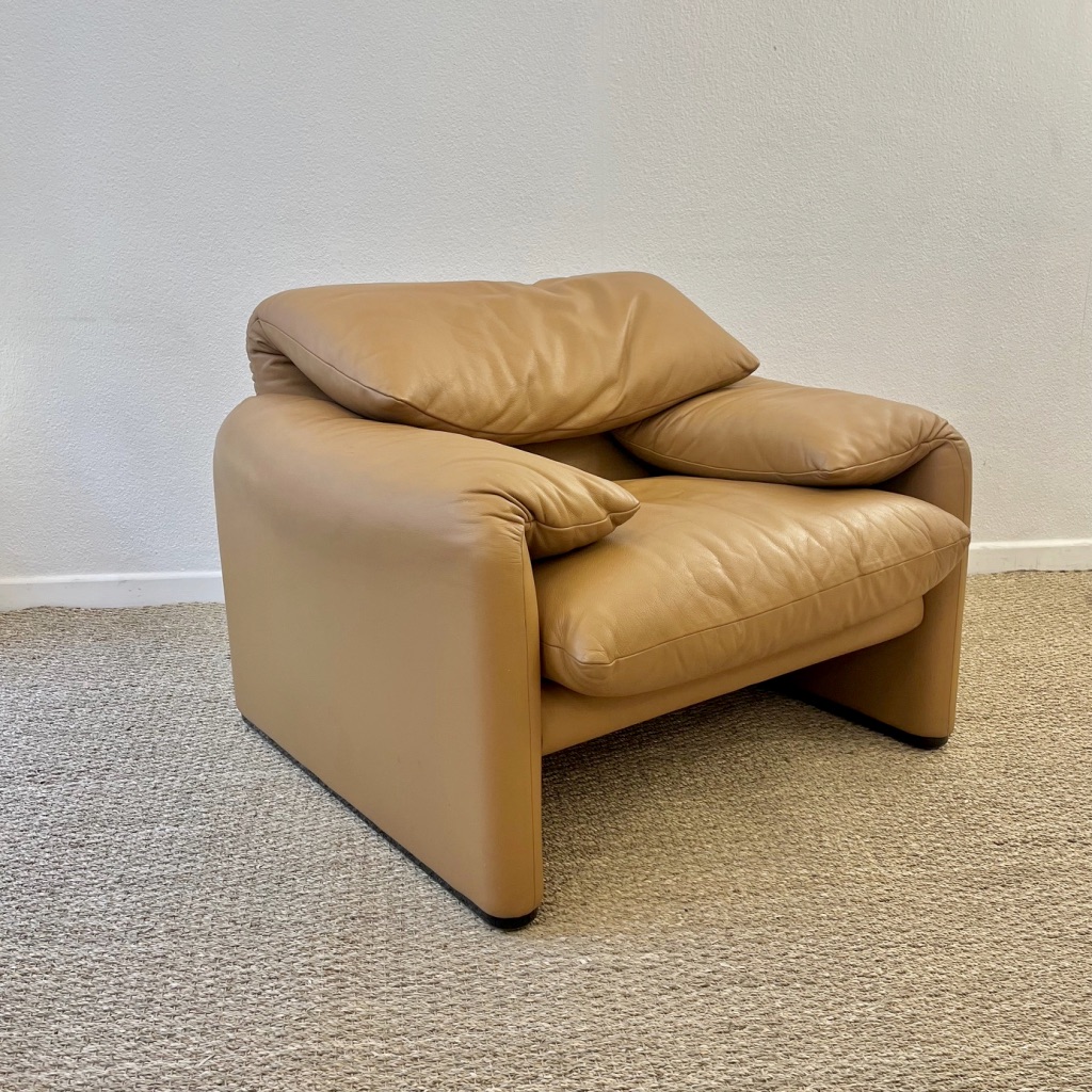 Fauteuil Maralunga cuir