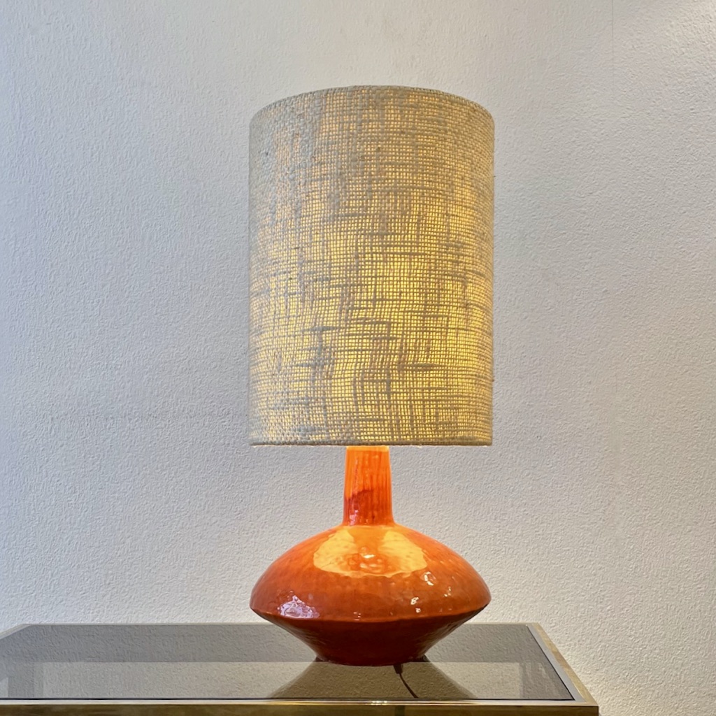 Lampe céramique 1950s