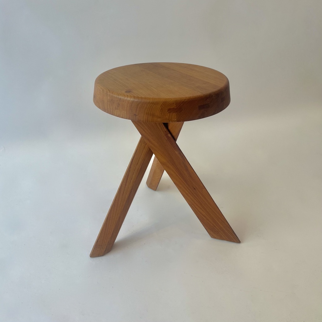 Tabouret S31 Orme Massif